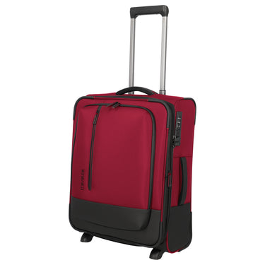 Travelite Crosslite - Trolley de cabina con 2 ruedas S 54 cm expandible (red)