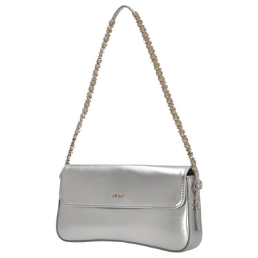 HUGO Syndra LA - Borsa a tracolla 25 cm (silver)