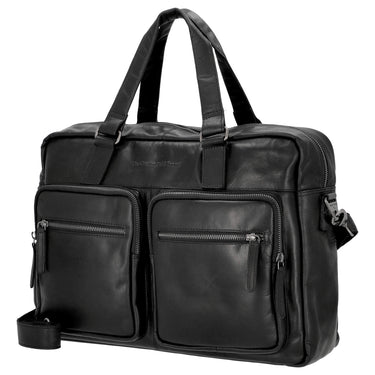 The Chesterfield Brand Misha - Borsa da lavoro 17" Leder 43 cm (black)