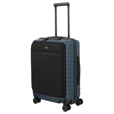 TITAN UPGRADE - 4-Rollen-Kabinentrolley S 55/23 cm mit Vortasche (midnight blue)