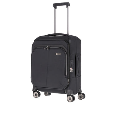 Travelite Priima - Trolley cabina S 55 cm espandibile (black)