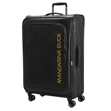 Mandarina Duck ECO - 4-Wheel Trolley L 78 cm expandable (black)