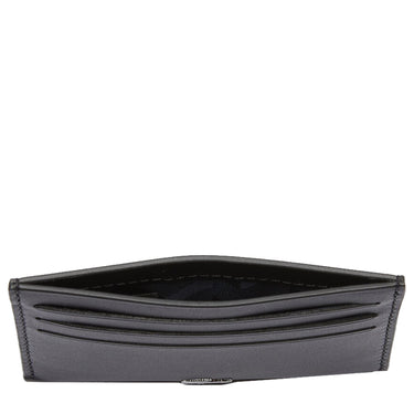 Lacoste FG - Kreditkartenetui Leder 6 cc 11 cm (black)