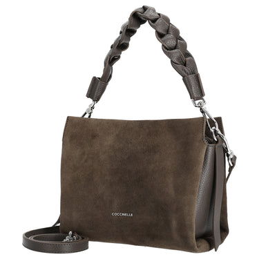 Coccinelle Boheme Suede - Umhängetasche 23 cm (fango/fango)