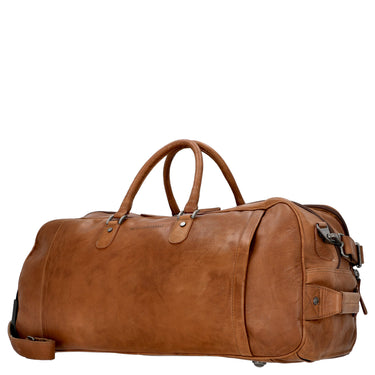 The Chesterfield Brand Jayven - Wheeled Travel Bag Leather 60 cm (cognac)