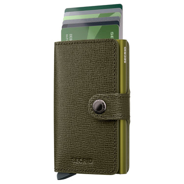 Secrid Crisple Miniwallet - Geldbörse RFID 6.5 cm (kelp)