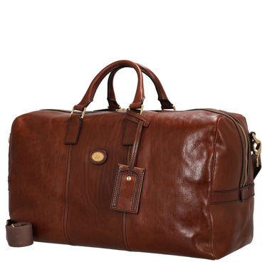The Bridge Story Viaggio Weekender 30 - Sac de voyage en cuir 52 cm (marrone)