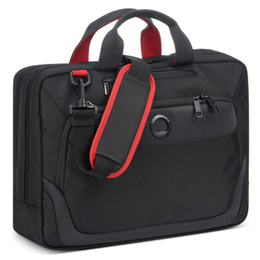 Delsey Paris Parvis Plus - Serviette 15.6" 41 cm (noir)