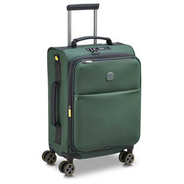 Delsey Paris Turenne Soft - Trolley a 4 ruote 56 cm S espandibile (verde)