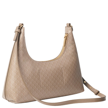 Calvin Klein Coated Emblem - Borsa a tracolla 28 cm (desert taupe)