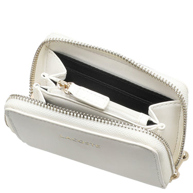 Lacoste Zip Coin Wallet XS - Portafoglio 6cc 11.5 cm (farine)