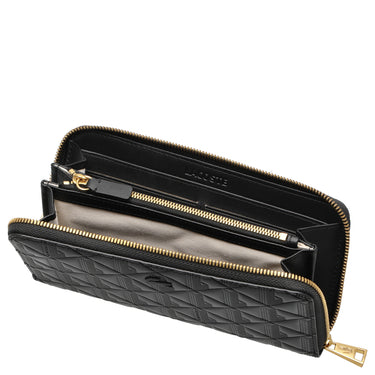 Lacoste Maheki - Portafoglio 8cc 20 cm (nero)