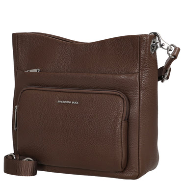 Mandarina Duck Mellow Leather - Umhängetasche M 30 cm (milk chocolate)