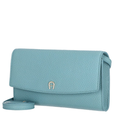Aigner Wallet on Chain - Geldbörse 14cc 21.5 cm RFID (aquamarine blue)