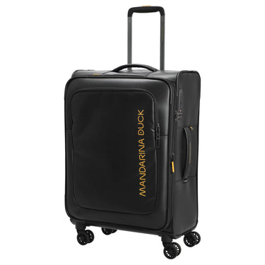 Mandarina Duck ECO - 4-Rollen-Trolley M 67 cm erw. (black)