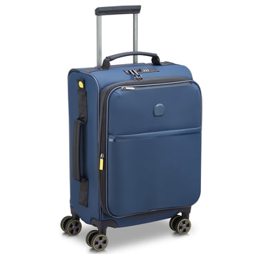 Delsey Paris Turenne Soft - Trolley 4 ruote 56 cm S espandibile (nachtblau)
