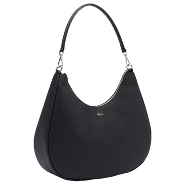 Lacoste Daily City Hobo Bag - Borsa a spalla 23 cm (noir)