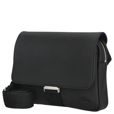 Lacoste Men's Classic Messenger - Umhängetasche 25 cm (black)
