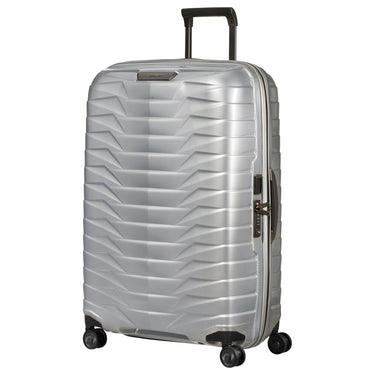 Samsonite Selection Proxis - Valise trolley 4 roues 75 cm (argent)