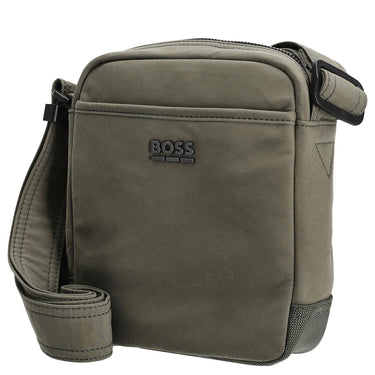 BOSS Men Eryk NS Zip - Sac bandoulière 19 cm (bright green)