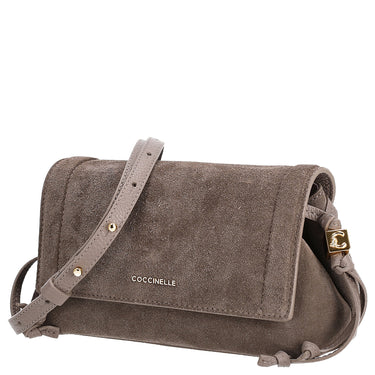 Coccinelle Thess Bimaterial - Umhängetasche 21 cm (warm taupe)