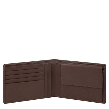 Piquadro Akron - Herrengeldbörse 4cc 13 cm (dark brown)