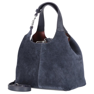 Coccinelle C-Easy Suede - Borsa a mano S 20 cm (midnight blue)