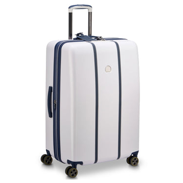 Delsey Paris Cadence - 4-Rollen-Trolley 76 cm erw. (elfenbein/blau)