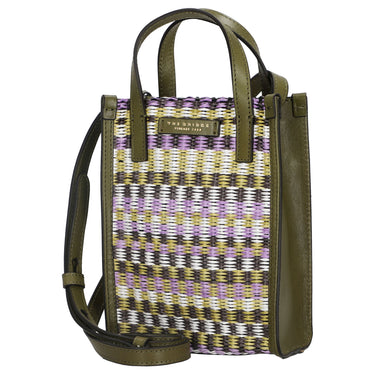 The Bridge Mirra Wow - Sac cabas 21 cm (verde/lilla/black)