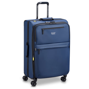Delsey Paris Maubert 2.0 - Trolley 4 ruote 66 cm espandibile (blu navy)