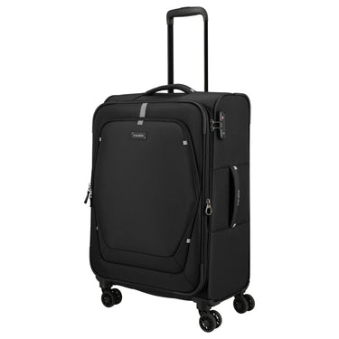 Travelite Umbria - Trolley M 4 ruote 67 cm espandibile (nero)