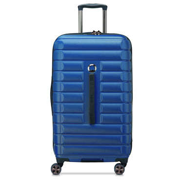 Delsey Paris Shadow 5.0 Trunk - Valise trolley 4 roues 73 cm (bleu)