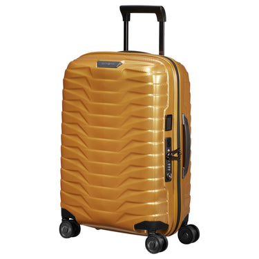Samsonite Selection Proxis - 4-Rollen Kabinentrolley 55 cm erw. USB (honey gold)