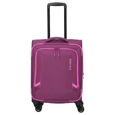Travelite Corsiica - 4-Wheel Cabin Trolley S 55 cm expandable (pink)