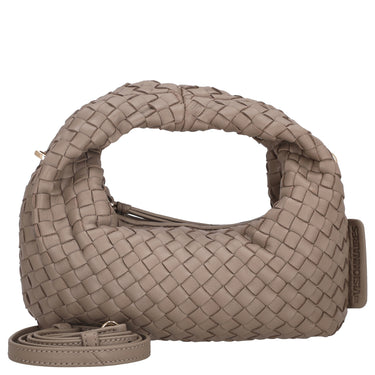 Les Visionnaires Greta Micro Weave Silky - Borsa a mano 20 cm (cappuccino beige)