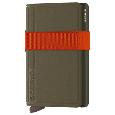Secrid Liba Bandwallet - Geldbörse 6cc 10.2 cm RFID (green-orange)