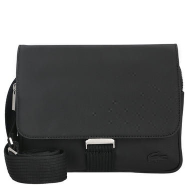 Lacoste Men's Classic Messenger - Umhängetasche 25 cm (black)