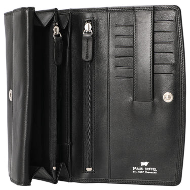 Braun Büffel Golf RFID - Geldbörse L 9cc 18.2 cm (schwarz)