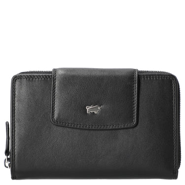 Braun Büffel Golf RFID - Geldbörse M 15cc 14 cm (schwarz)