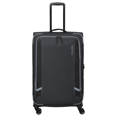Travelite Corsiica - 4-Wheel Trolley L 77 cm expandable (black)