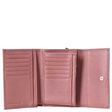 Coccinelle Metallic Soft - Geldbörse 12cc 14 cm (winter rose)