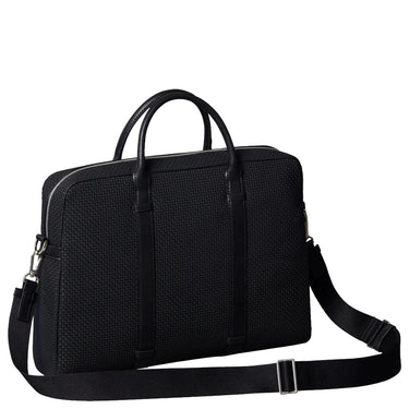 Calvin Klein Embossed Woven - Aktentasche 37.5 cm (black)