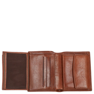 The Bridge Story Uomo - Herrengeldbörse HF 6cc Leder 12.5 cm (marrone)