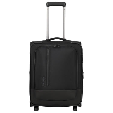 Travelite Crosslite - Trolley de cabina S 2 ruedas 54 cm expandible (black)
