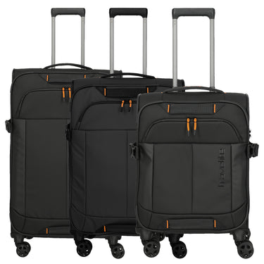 Travelite Briize - Set de trolley à 4 roulettes 3 pièces S/M erw./L erw. (noir)