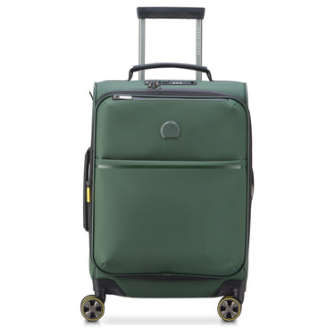 Delsey Paris Turenne Soft - Trolley a 4 ruote 56 cm S espandibile (verde)