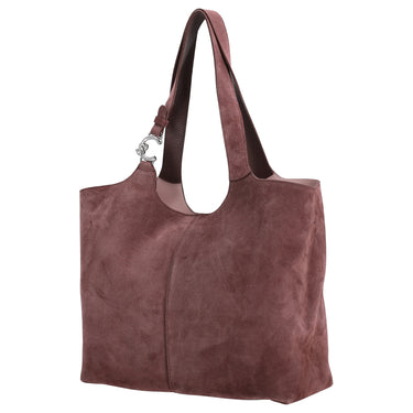 Coccinelle C-Easy Suede - Shopper L 35 cm (berry/berry)