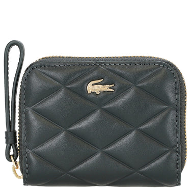 Lacoste Crocodelle Puffed - Portafoglio 4cc 10 cm (sinople)