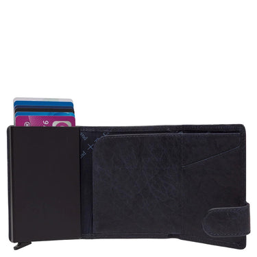 The Chesterfield Brand Portland - Credit Card Holder 6cc 10 cm RFID (navy)