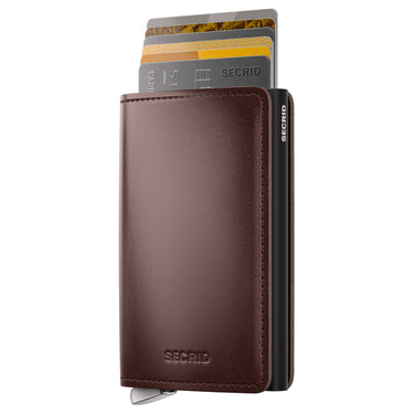 Secrid Dusk Slimwallet - Geldbörse 10.2 cm RFID (dark brown+)